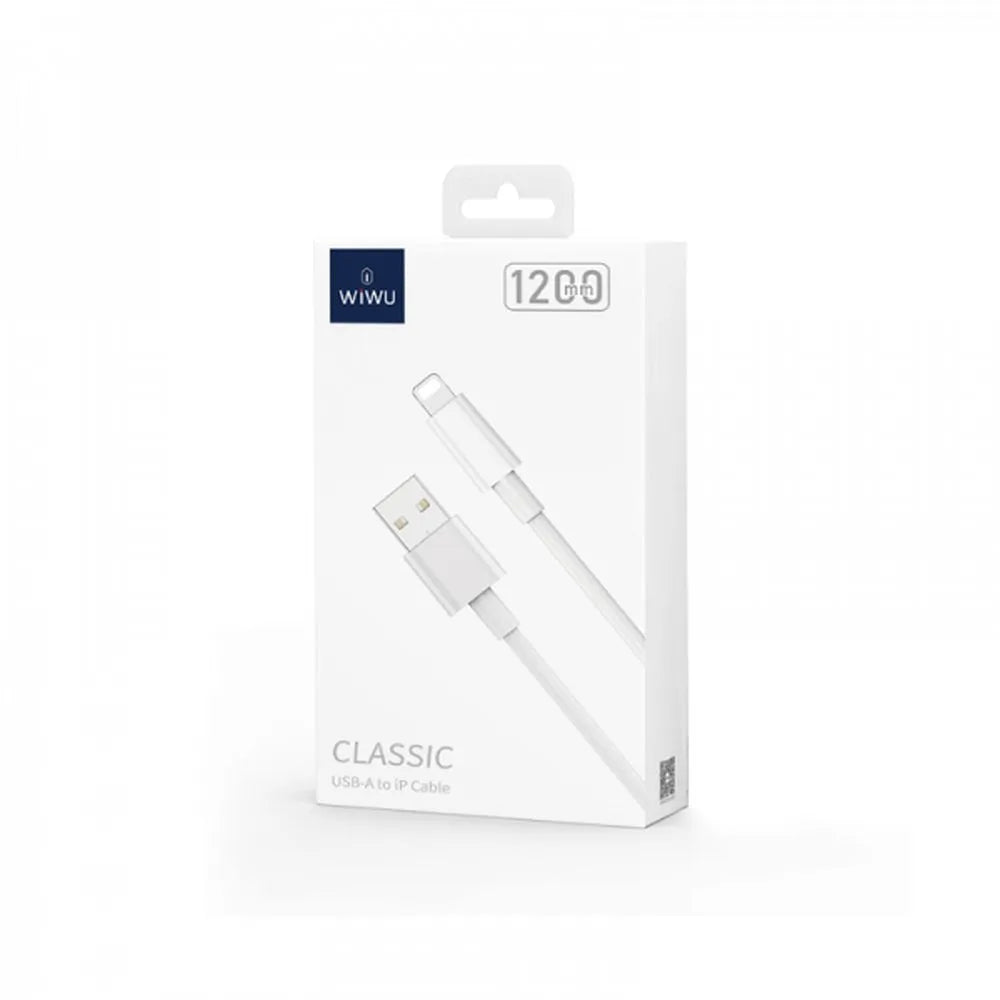 30W Lightning Cable 120cm | USB-C to Lightning, White - MIZO.at