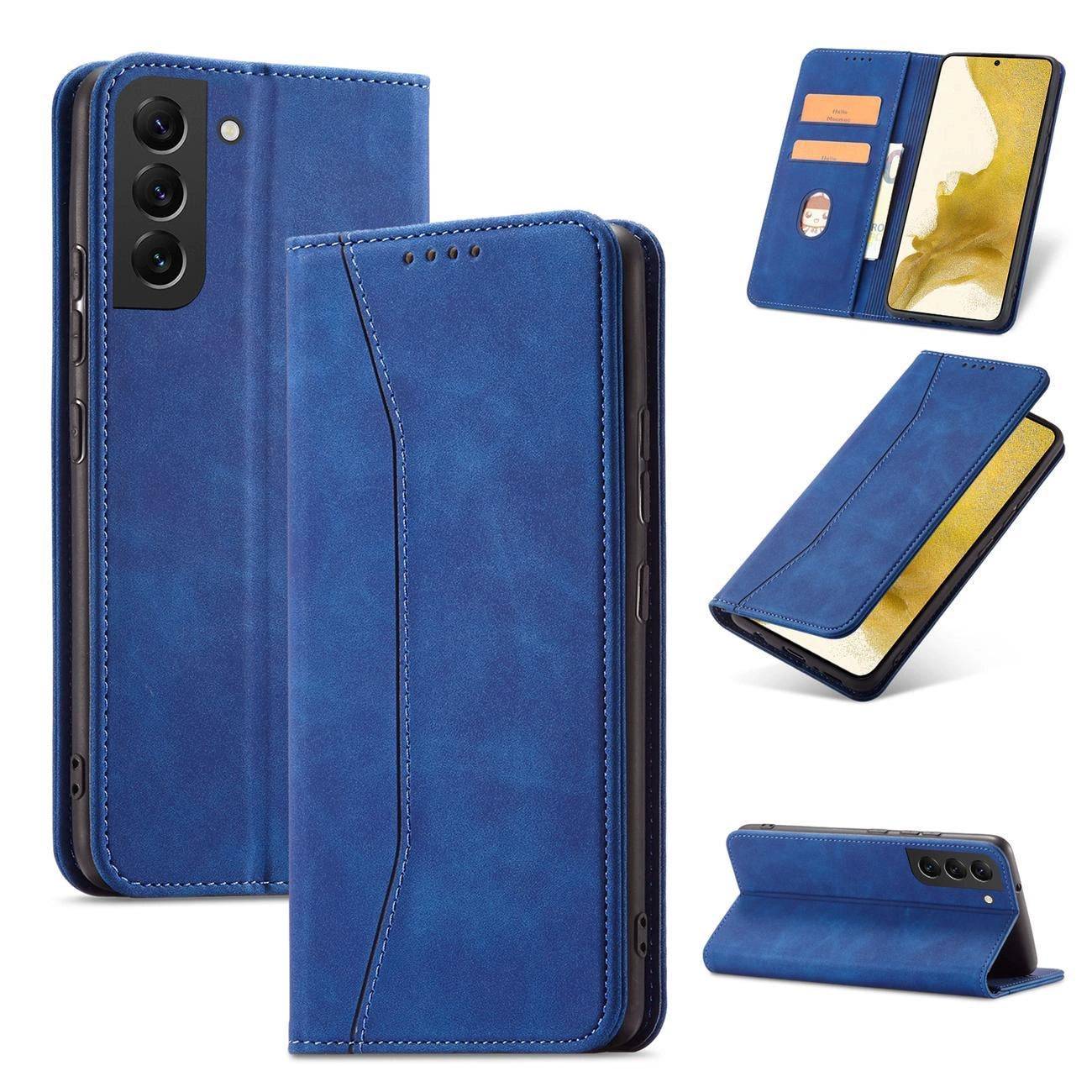 Samsung Galaxy S23 Magnet Fancy Case - Blue