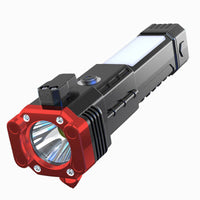 LT2 Rescue Flashlight | Red, LED, Waterproof, Hammer, Cutter, Magnet - MIZO.at