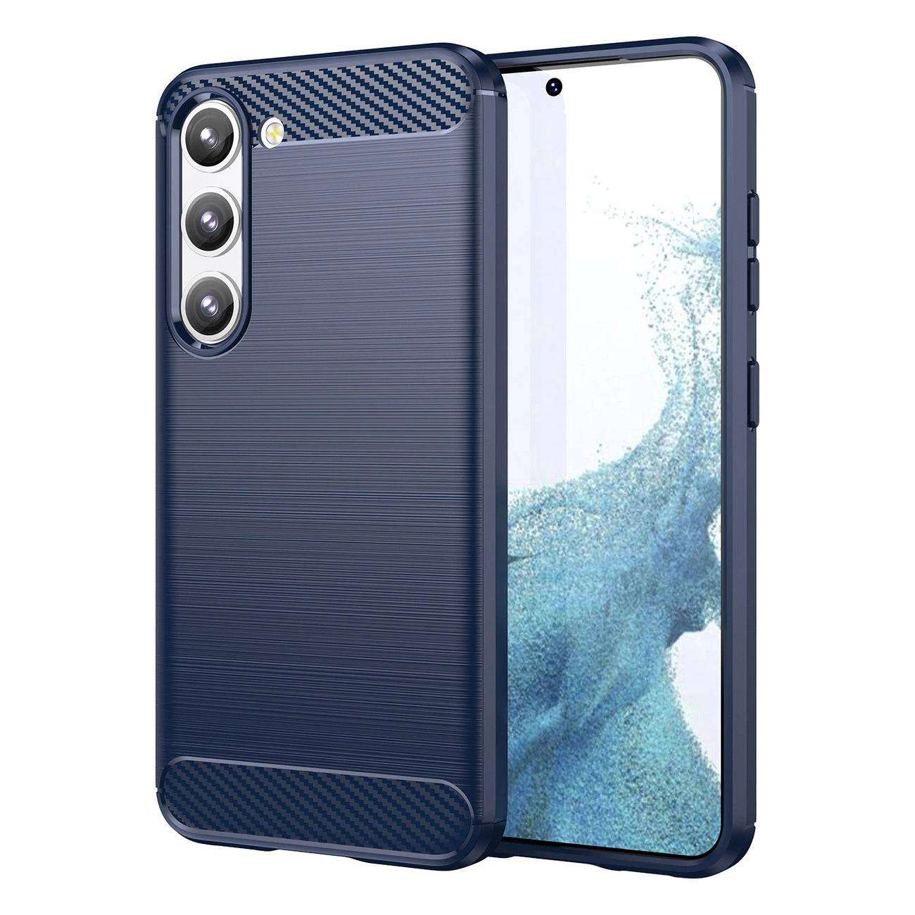 Samsung Galaxy S23 Carbon Case - blue