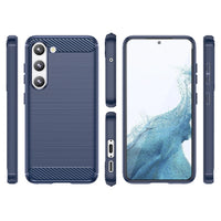 Samsung Galaxy S23 Carbon Case - blau