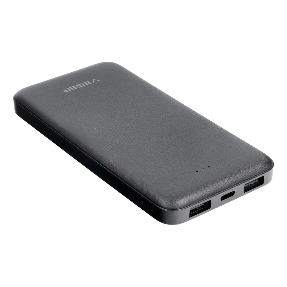 VEGER A10 Power Bank - 10,000mAh Black (W1065) - MIZO.at