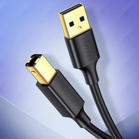 2m long USB Type B Printer Cable - MIZO.at