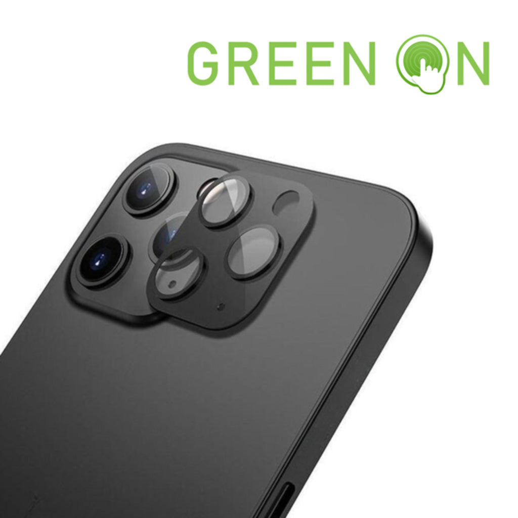 iPhone 12 Pro Max Camera Shield in Black by Green On - H9 Lens Protection - MIZO.at