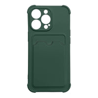 iPhone 12 Pro Card Wallet | Green Airbag Armor Case - MIZO.at