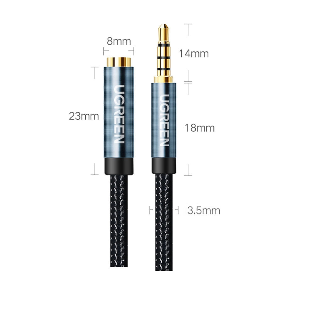 Ugreen  3.5mm Mini Jack AUX Extension Cable - 0.5m - MIZO.at