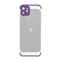 IPHONE 15 Pro dark purple MINI BUMPERS case with camera island protection