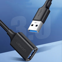 Ugreen 3M USB 3.0 Verlängerungskabel - Schwarz