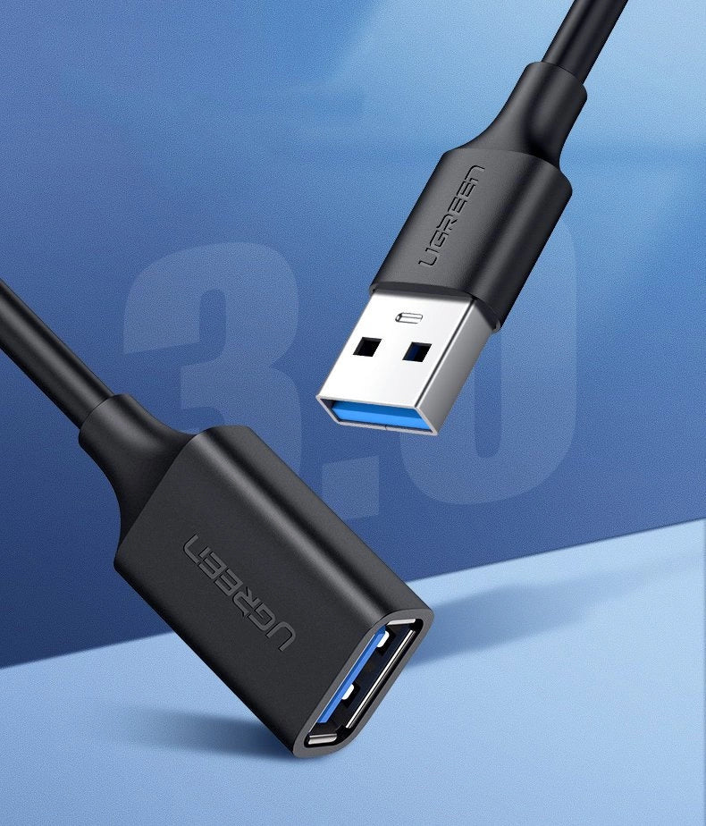 Ugreen 3M USB 3.0 Verlängerungskabel - Schwarz