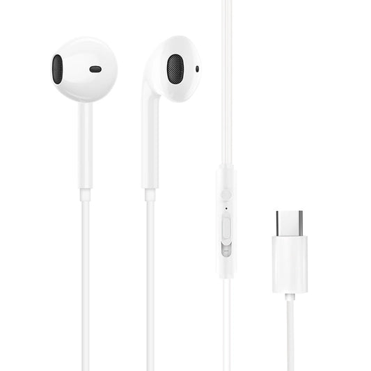 In-Ear Headphones with USB Type-C Connector - White - MIZO.at