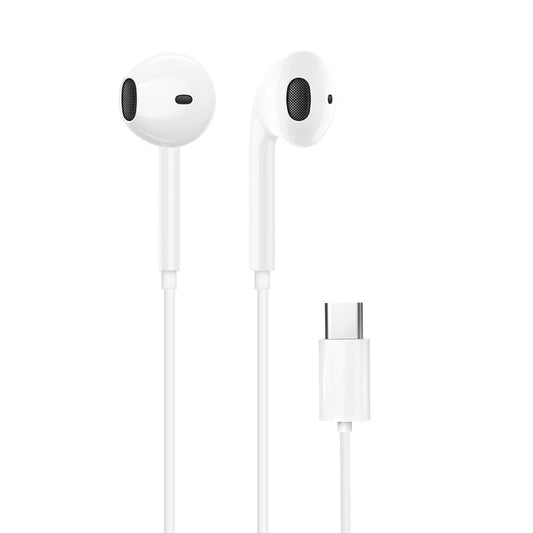 Dudao X3C USB-C Earphones | White In-Ear Headphones with Mic - MIZO.at