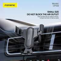 FONENG CAR HOLDER GRAVITY TO AIR VENT BLACK