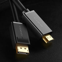 Ugreen 1,5 m DisplayPort auf HDMI Adapter 4K 30Hz