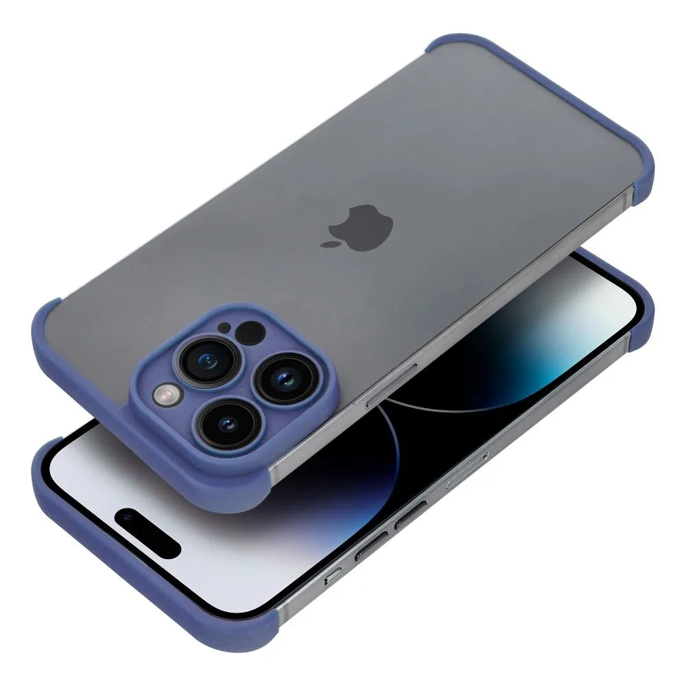 iPhone 15 Plus Blue MINI BUMPERS Case | Camera Protection - MIZO.at