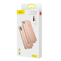 iPhone XR Rear Protector | Full Coverage Curved T Glass (Gold) - MIZO.at