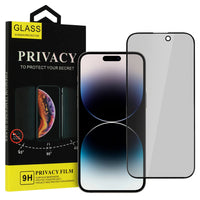 TEMPERED PRIVACY GLASS FOR IPHONE 14 PRO MAX BLACK