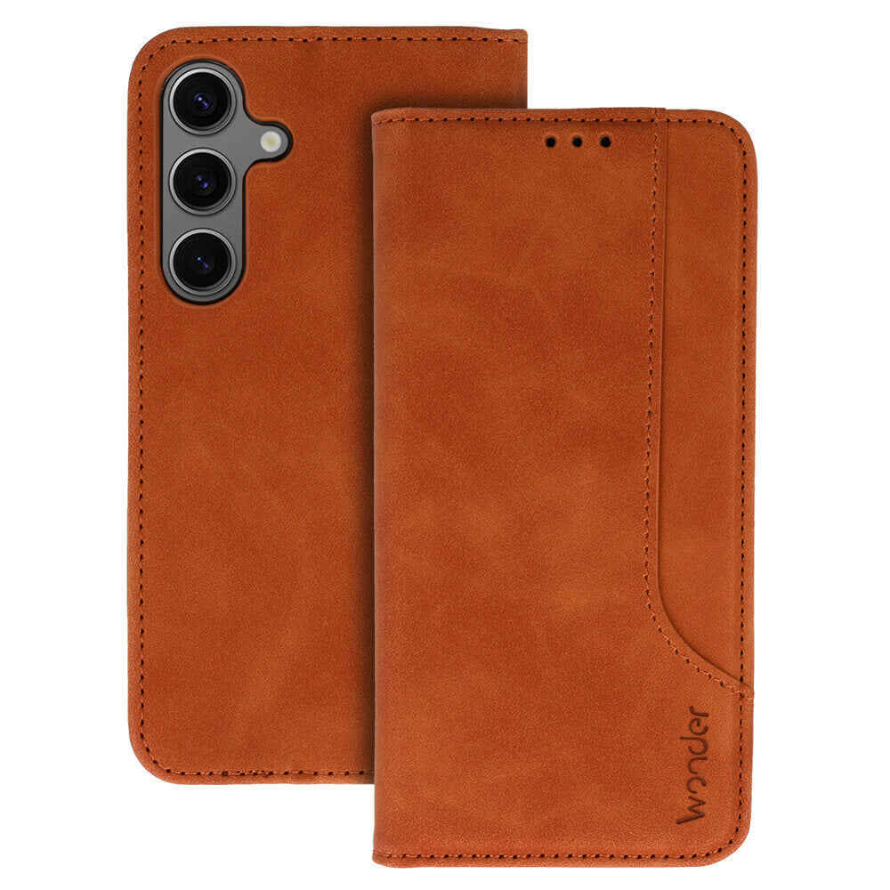 Samsung Galaxy A55 5G Wonder Prime Brown Holster Case - MIZO.at