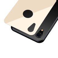 iPhone XR Rear Protector | Full Coverage Curved T Glass (Gold) - MIZO.at