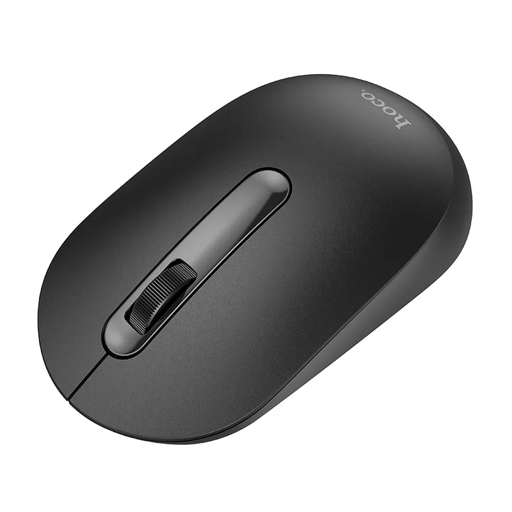 HOCO GM14 Platinum Mouse | 2.4G Wireless Black Mouse - MIZO.at