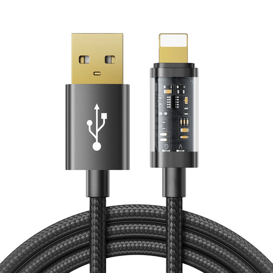 Joyroom 20w Lightning Cable 2.4A 1.2m Black - MIZO.at