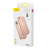 iPhone XS 0.3 mm Full Coverage Curved T Glass Rear Protector | Black - MIZO.at