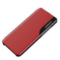 Multi-Functional Eco Leather Flip Case for Xiaomi Redmi Note 11 Pro+ 5G (China) / 11 Pro 5G (China) / Mi11i HyperCharge / Poco X4 NFC 5G - Red - MIZO.at