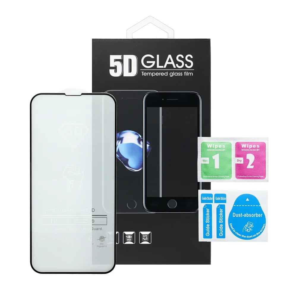 Xiaomi 14 5D Full Glue Tempered Glass - schwarz