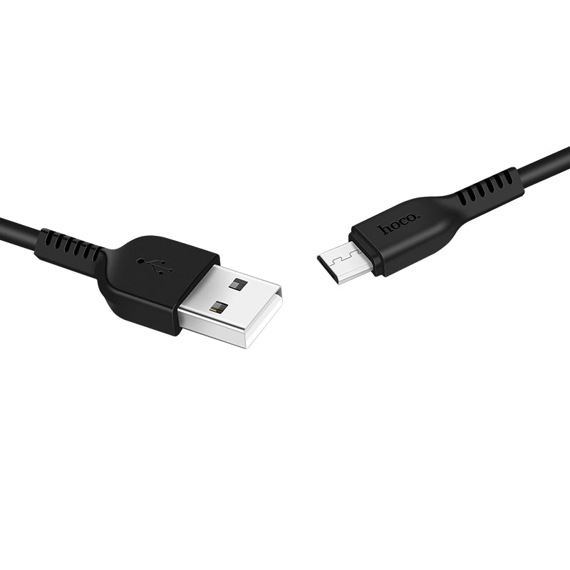 X20 Micro USB-Kabel HOCO (Schwarz)