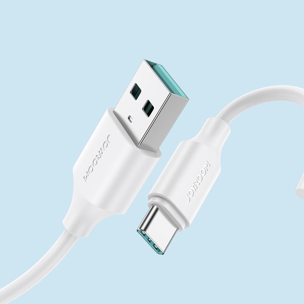 Fast Charging USB Type-C Cable | Joyroom 3A 1M White - MIZO.at