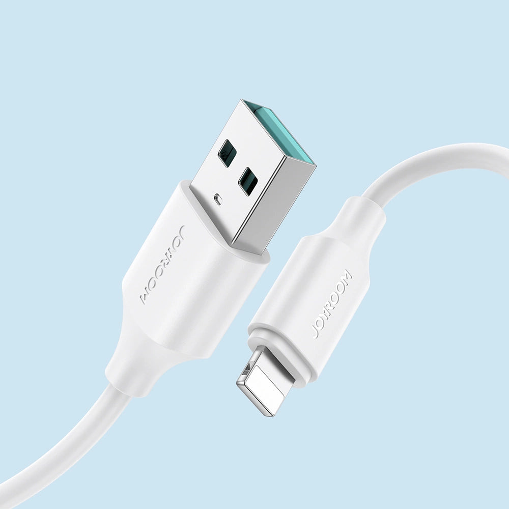 Joyroom - Lightning Cable 2.4A 1m White - MIZO.at