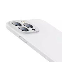 iPhone 13 Pro Hülle Liquid Silica Gel Protective White