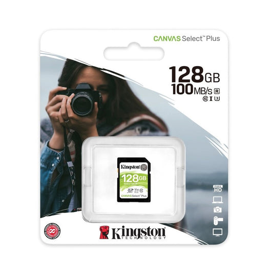 Kingston Canvas Select Plus SD Memory Card 128GB - MIZO.at
