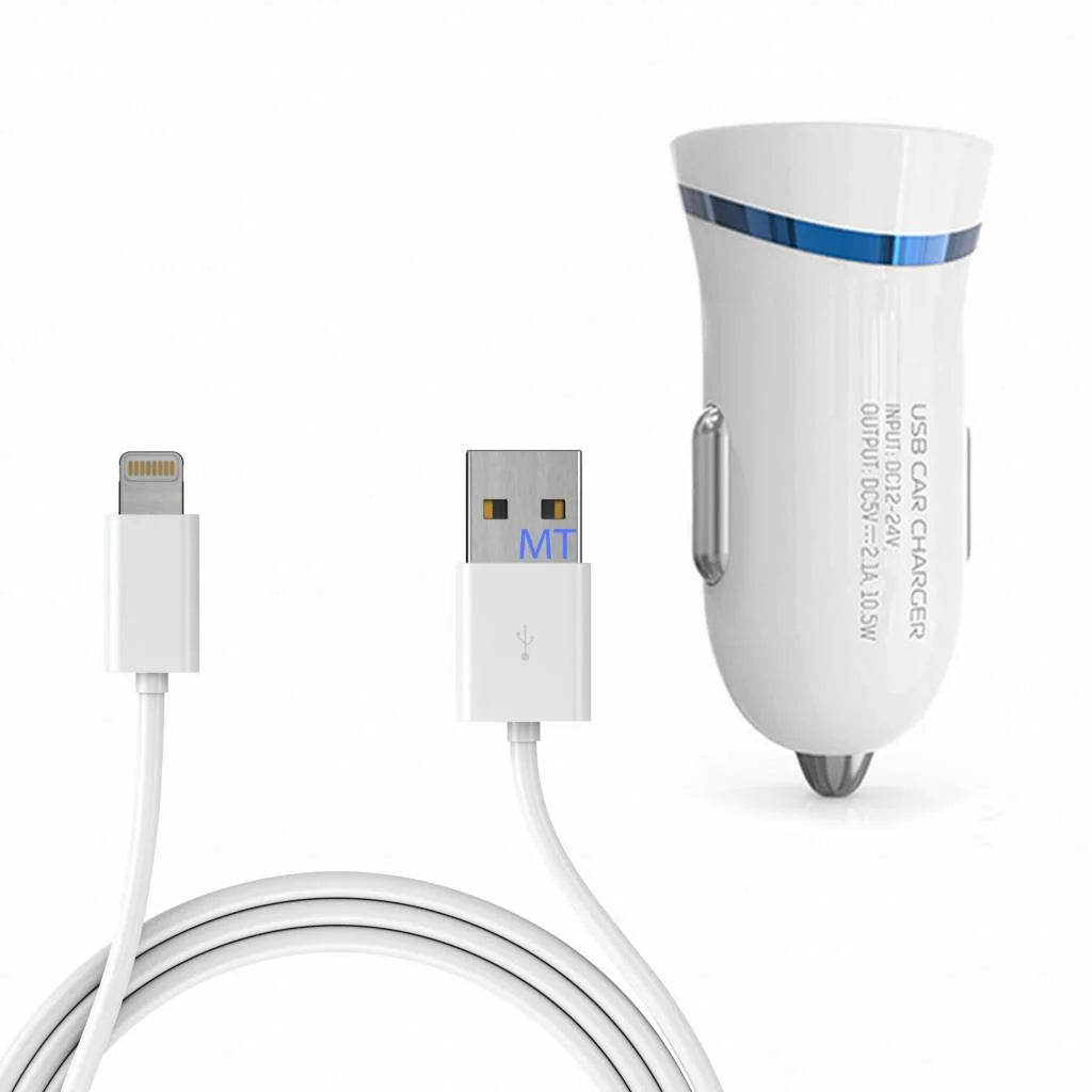 LDNIO USB Car Charger - Lightning 2.1A DL-C12 - MIZO.at