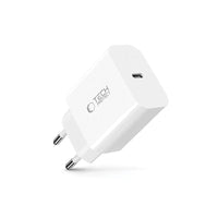 Tech-Protect NC20W PD Charger | 20W Fast Charging, White