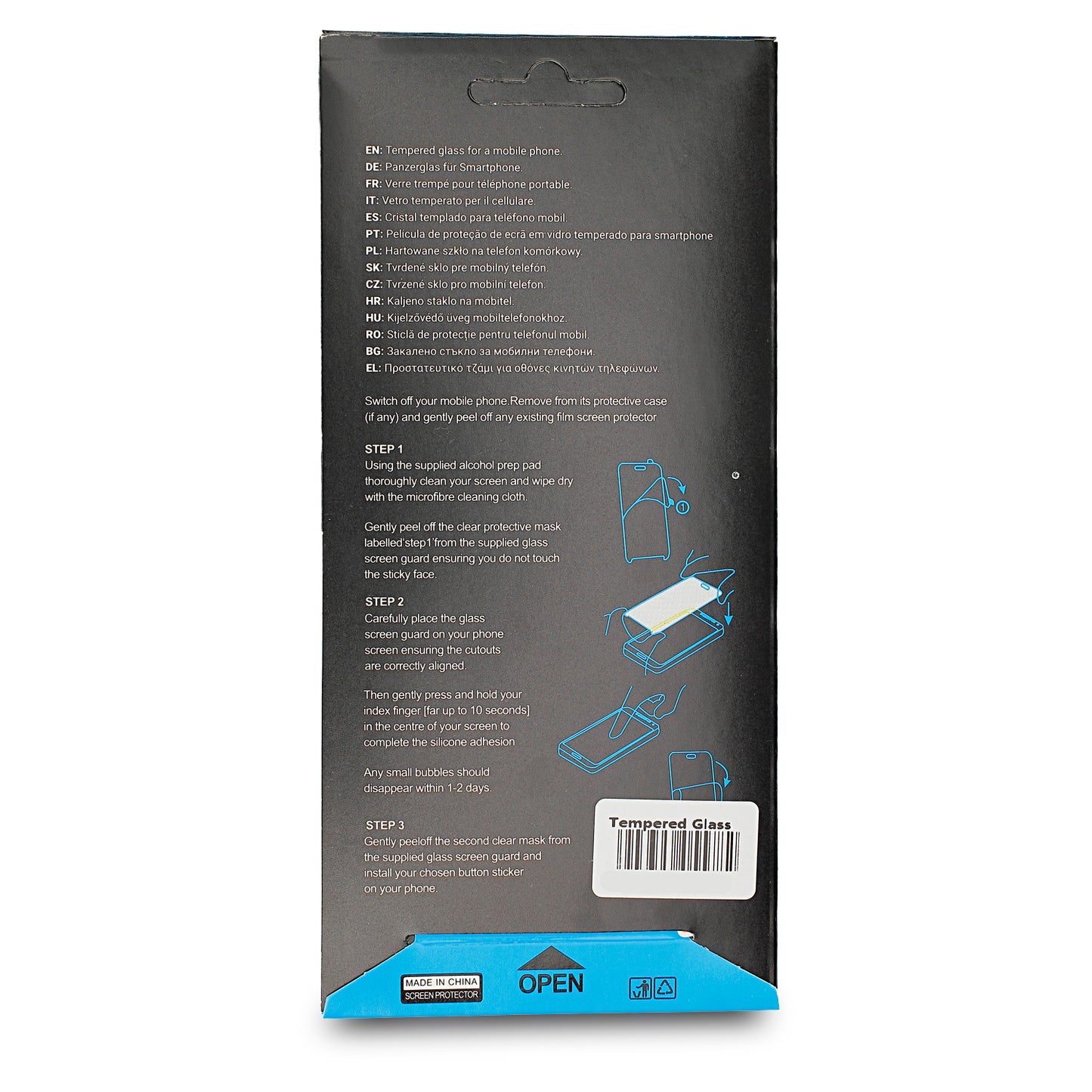 iPhone 16 Tempered Glass Screen Protector