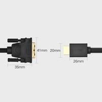 Ugreen 1m HDMI to DVI Cable - High-Quality Audiovisual Transmission 🖥️🔌 - MIZO.at