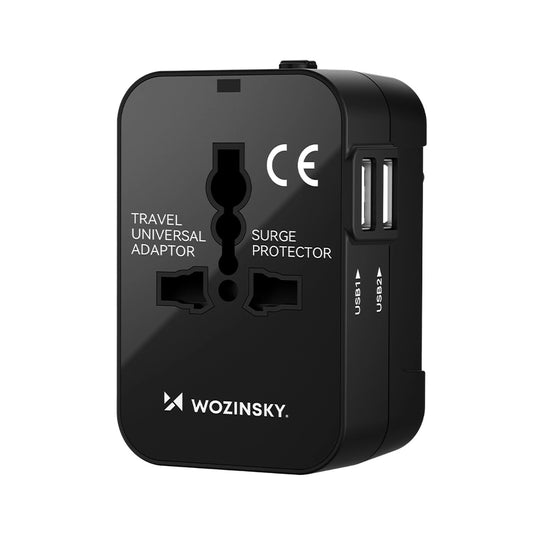 Wozinsky WUTWC 24W Travel Adapter (Black)