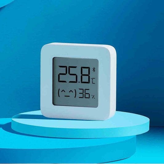 Xiaomi Mi Temperature and Humidity Monitor 2 White EU NUN4126GL – High Precision Sensor, Smart Home Integration