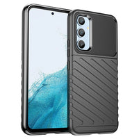 Thunder Case for Samsung Galaxy A54 5G | Black Silicone Armor Case - MIZO.at