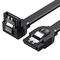 Ugreen Angle SATA 3.0 Cable 0.5m Black | High-Speed Data Transfer - MIZO.at