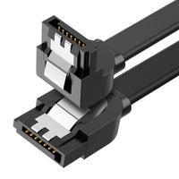 Ugreen Angle SATA 3.0 Cable 0.5m Black | High-Speed Data Transfer - MIZO.at