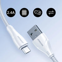 Joyroom 2m USB Cable - Micro USB 2.4A ⚡🔌 - MIZO.at