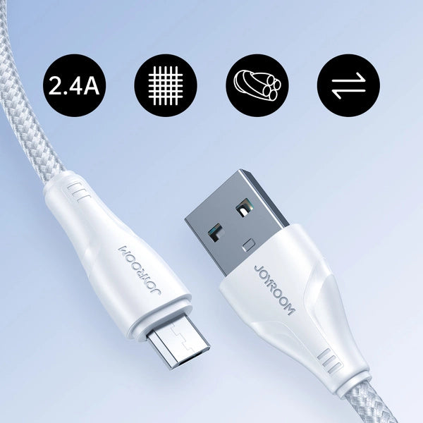 Joyroom 2m USB Cable - Micro USB 2.4A ⚡🔌 - MIZO.at