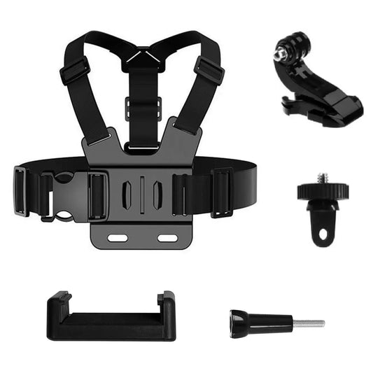 GoPro 5-in-1 Chest Strap Set | Hands-Free Filming for Action Sports