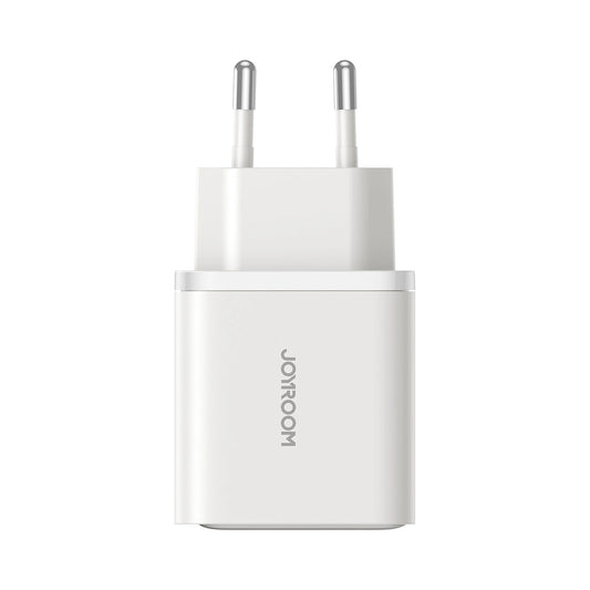 Joyroom JR-TCF15 30W Dual-Port Charger (USB-C & USB-A) – White