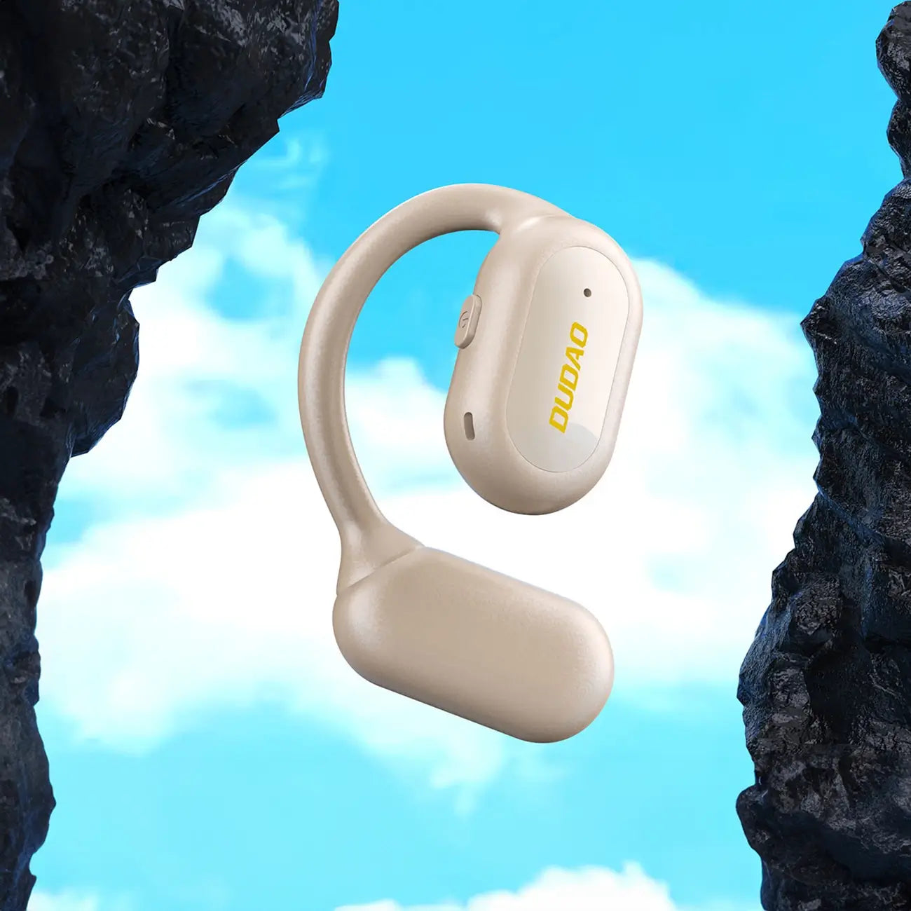 Dudao U4A Bluetooth 5.3 Business Headset | IPX5 Waterproof, White