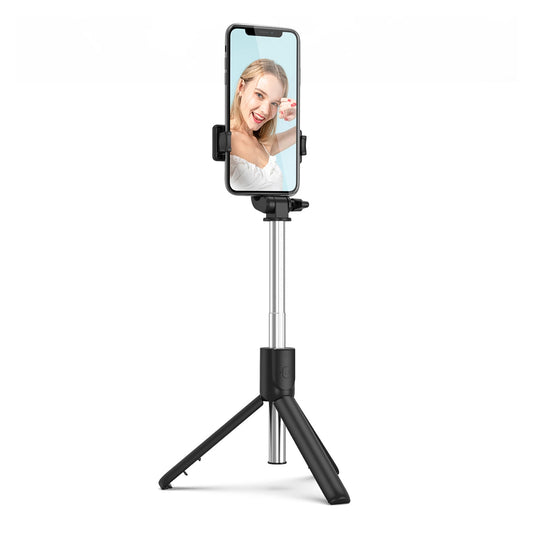 Selfie Stick WRY1S Telescopic Tripod 0.7m for Phone – Black