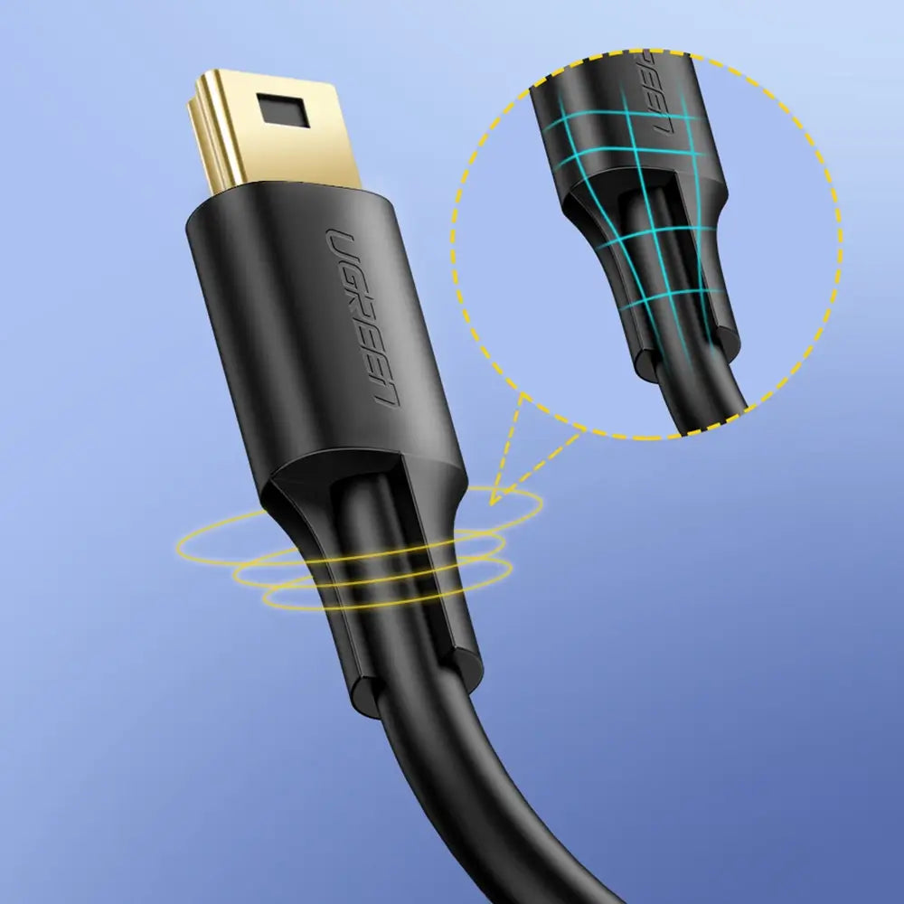 Ugreen Mini USB Cable | 480 Mbps Data Transfer & Charging (0.25m)