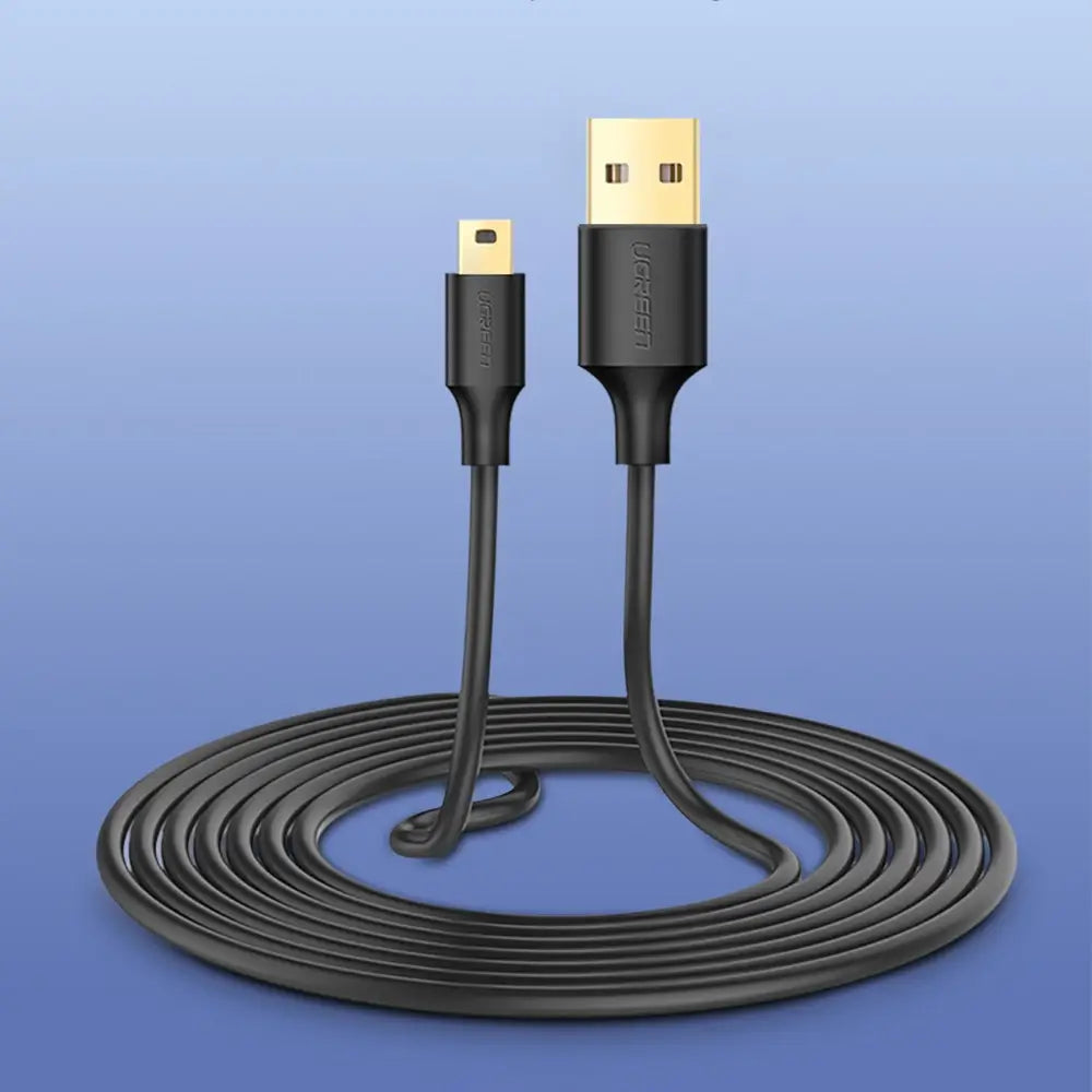 Ugreen Mini USB Cable | 480 Mbps Data Transfer & Charging (0.25m)