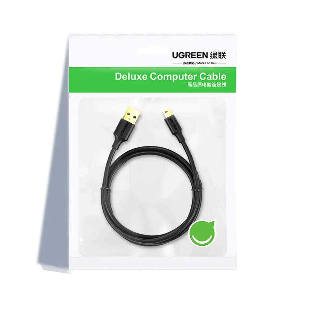 Ugreen Mini USB Cable | 480 Mbps Data Transfer & Charging (0.25m)